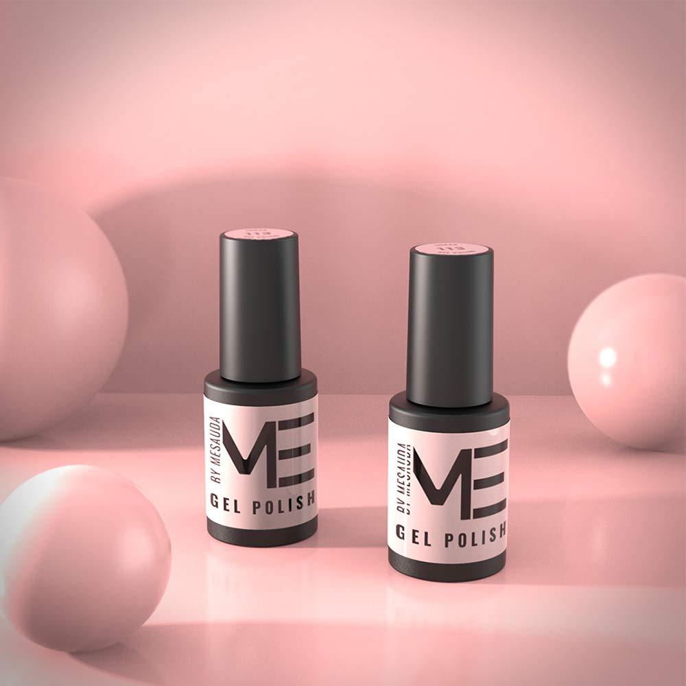 Mesauda Soak-Off Nagellack – Semipermanent, 4,5 Ml, Ultra Glänzend & Selbstnivellierend | Einfach Aufzutragen & Zu Entfernen