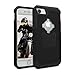 Rokform Rugged Series iPhone 8 Case / iPhone 7 Case Protective magnetic case with twist lock and universal magnetic car mount (Black)