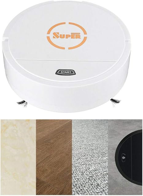 INTELZY Aspirador Robot, Robot Aspirador Pequeño Ultra-Delgado
