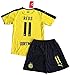 Borussia Dortmund 2016-2017 Reus #11 Kids/Youths Home Soccer Jersey & Shorts Set (11-13 years)