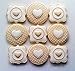 LILIAO Cookie Cutters Set for Wedding - 10 PCS - Wedding Dress, Diamond Ring, Bow-tie, Wedding Cakes, Heart, Heart with Wings, Bouquet, Plaque, Lips and Beard - Stainless Steel