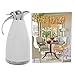 2.0L White Stainless Steel Double Wall Vacuum Insulated Thermal Carafe/Hot Coffee & Tea Serving Pitcher