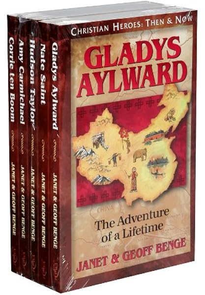 Christian Heroes Gift Set 1 5 Christian Heroes Then Now Benge Geoff Benge Janet Amazon Sg Books