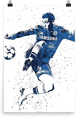 Eden Hazard Chelsea Belgium Footballer Soccer Poster