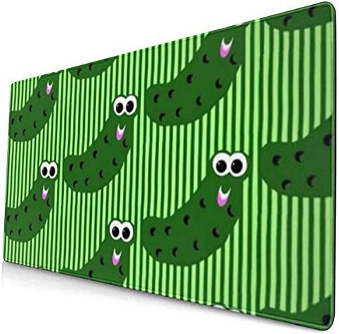 MODUHFYA Pickles Large Mouse Pad Computer Gaming Mat 15.8 X 29.5 Inch Non-Slip Rubber Mice Pads Desk Mousepad for Office/Home, Laptop, Mouse Pad