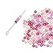 Mia Beads, 2 in 1 Hair Accessory + Jewelry Kit, Hair Ornaments, Decoration For Braids, Bracelet and Necklace Maker, Mixed Colors, For Women and Girls of all Ages, 2 Pack, 400pcs