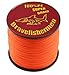 Bravefishermen Super Strong Pe Braided Fishing Line 6LB to 100LB Fluorescent Orange