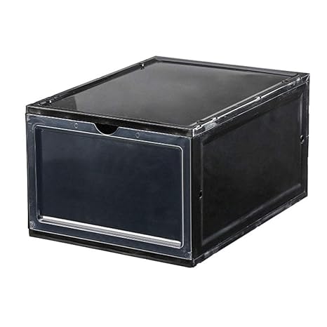 Bebiny Boot Shoe Plastic Storage Transparent Box Stackable Case
