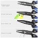 KastKing Intimidator Fishing Pliers, 7 inch Straight Nose