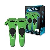 Hyperkin GelShell Controller Silicone Skin for HTC Vive Pro/ HTC Vive (Green) (2-Pack)