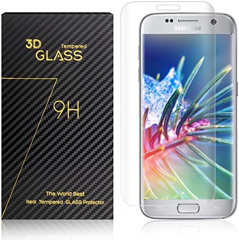 Atill Galaxy S7 Edge Screen Protector, Tempered Glass Screen Film for Samsung Galaxy S7 Edge (Transparent)