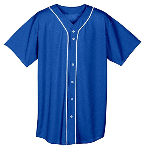 Full-Button Baseball Top