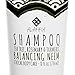 Alaffia Neem Turmeric Balancing Shampoo, Gently Cleans and Helps Fortify Hair while Moisturizing the Scalp with Shea Butter, Tea Tree, and Rosemary, Fair Trade, Balancing Neem, Natural Mint 8 Fl Oz