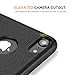 Easyacc Case for iPhone 7 Protective with Embedded Manganese Steel Plate Perfectly-Fit Bumper Case compatible with iPhone 7 - Black
