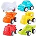 JOYIN 6 Pack Toddler Car Toys Push Go Free Wheel City Traffic Little Cars Baby Car Toys Early Educational Toys for 1-2 Years Toddlers