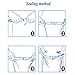 TRINKA (3 Pack) Lightweight Dry Bag 8L, 40L, 70L, Roll Top Sack for Beach, Kayak, Fishing, Camping