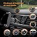 Car Holder,Cuxwill No Blocking 3 in 1 Windshield Dashboard Air Vent Mount for 3.5-6 inches Cell Phones …