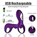 Wearable 10-Segment Adult Toy Quiet Waterproof Silicone Couple - Clock Ring for Sêx Rings for Men Couples Longer Lasting Shake Rooster C?ckríng - Make Your Life More Interesting 