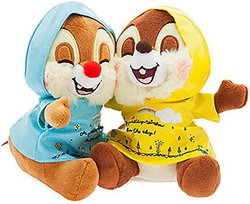 Official Disney Chip 'n' Dale Raincoat 18cm Soft Plush Toy