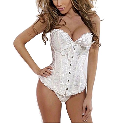 E-SHINE CO Women's Corset Vest with Cups Plus Size Busiter S-6XL