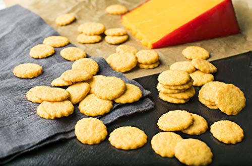 Dewey's Bakery Sharp Aged Cheddar Crackers | Baked in Small Batches | Simple, Clean Ingredients | Southern Inspired Recipe | 6 oz (Pack of 4) - Thumbnail 2