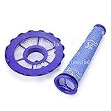 Clevalue HEPA Post-Motor Filter & Pre-Motor Filter Compatible Dyson DC40 for Animal, Multi Floor, Origin and Total Clean Vacuums. Replaces Part # 923587-02 & 922676-01 - Combo Pack