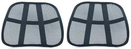 PrimeTrendz Ergonomic Lumbar Mesh Back Support (2 Pack).