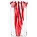 Glitter Swizzle Sticks, 25 Retro Plastic Beverage Stirrers, 6