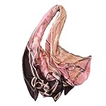100% Silk Scarf - Women's Fashion Large Sunscreen Shawls Wraps - Lightweight Floral Pattern Satin for Headscarf&Neck 100% Silk Scarf - Women's Fashion Large Sunscreen Shawls Wraps - Lightweight Floral Pattern Satin for Headscarf&Neck