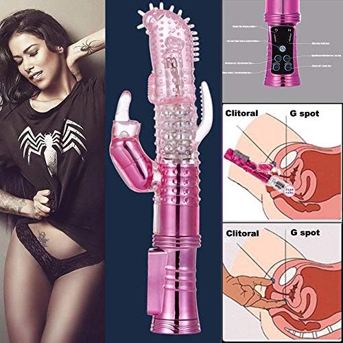 DMKEG Rabbit Vibrant for Women Rotating Thrusting Neck Vibrant Foot, Vibranting Stimulator Woman to