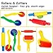 Dear Deer Clay Dough Tool Play Dough Tools for Kids with Capital Letters Cookie Cutters Various Shape Modeling Dough Clay Party Pack Mega Tool Playset 44 Pieces