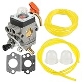 Harbot Pack of Carburetor Carb Gasket Primer Bulb Fuel Line for Stihl Models KM100R KM110R KM90R SP90 SP90T FS90K HL90 HL95 HL95K S100RX FS110R FS110X FS110RX