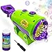 ToyerBee Bubble Machine- Automatic Bubble Maker for Bike with Bubble Solution& Screwdriver, 2500+ Bubbles per Minute,Bubble Blower Toy for 4.5.6.Years Kids &Boys & Girls & Toddlers, Outdoors& Party