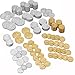 Play Money Coin Set Mega Value Pack Contains at least: 60 pennies, 40 each of Nickles, Dimes, Quarters, 8 Half-Dollars, 4 Sacageweas, with InPrimeTime Storage Jar