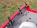 4X Rod Holder for Tracker Versatrack Gunnel System with Cannon Rod Holder Installed