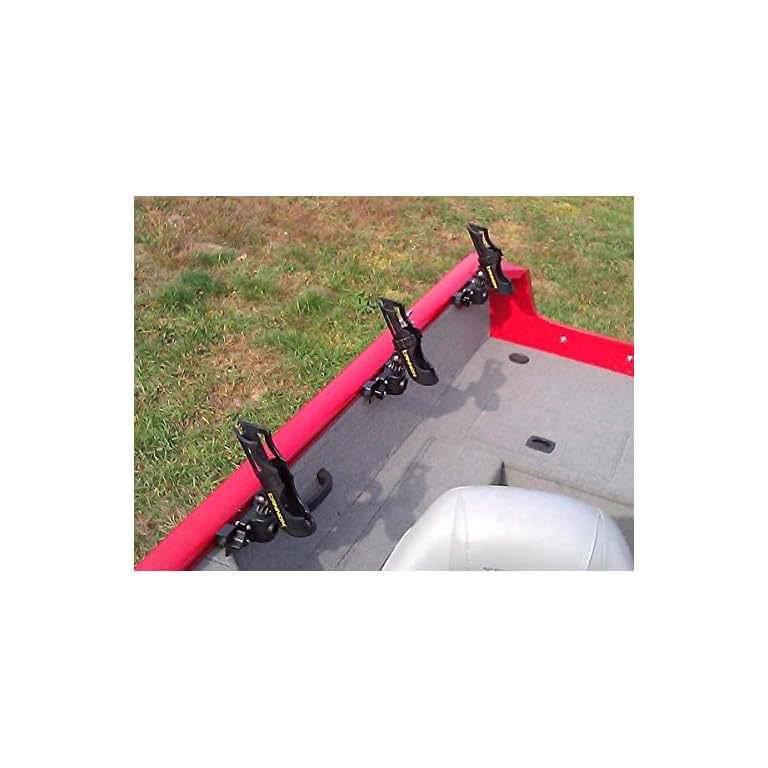 4x Rod Holder for Tracker Boat Versatrack System With Cannon Rod