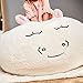 Big Joe Lux Wild Bunch Unicorn, Super Soft Plush Bean Bag, White