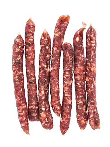 CREMINELLI Black Pepper Salami Mini Snacks, Humanely-Raised U.S. Pork, Keto & Paleo Friendly, 19g of Protien - Sugar Free, Gluten Free, No Added Nitrates or Nitrites (Black Pepper, 2.6oz Singles)