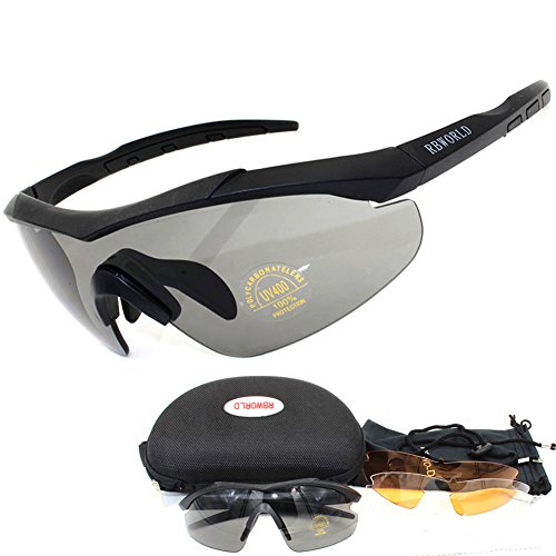 Tactical military shooting sunglasses 3 set interchange…