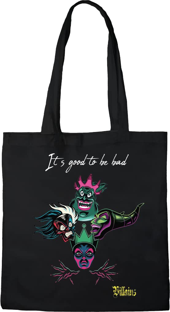 Disney BWDVILNBB004 Villains Bag 38 x 40 cm Black