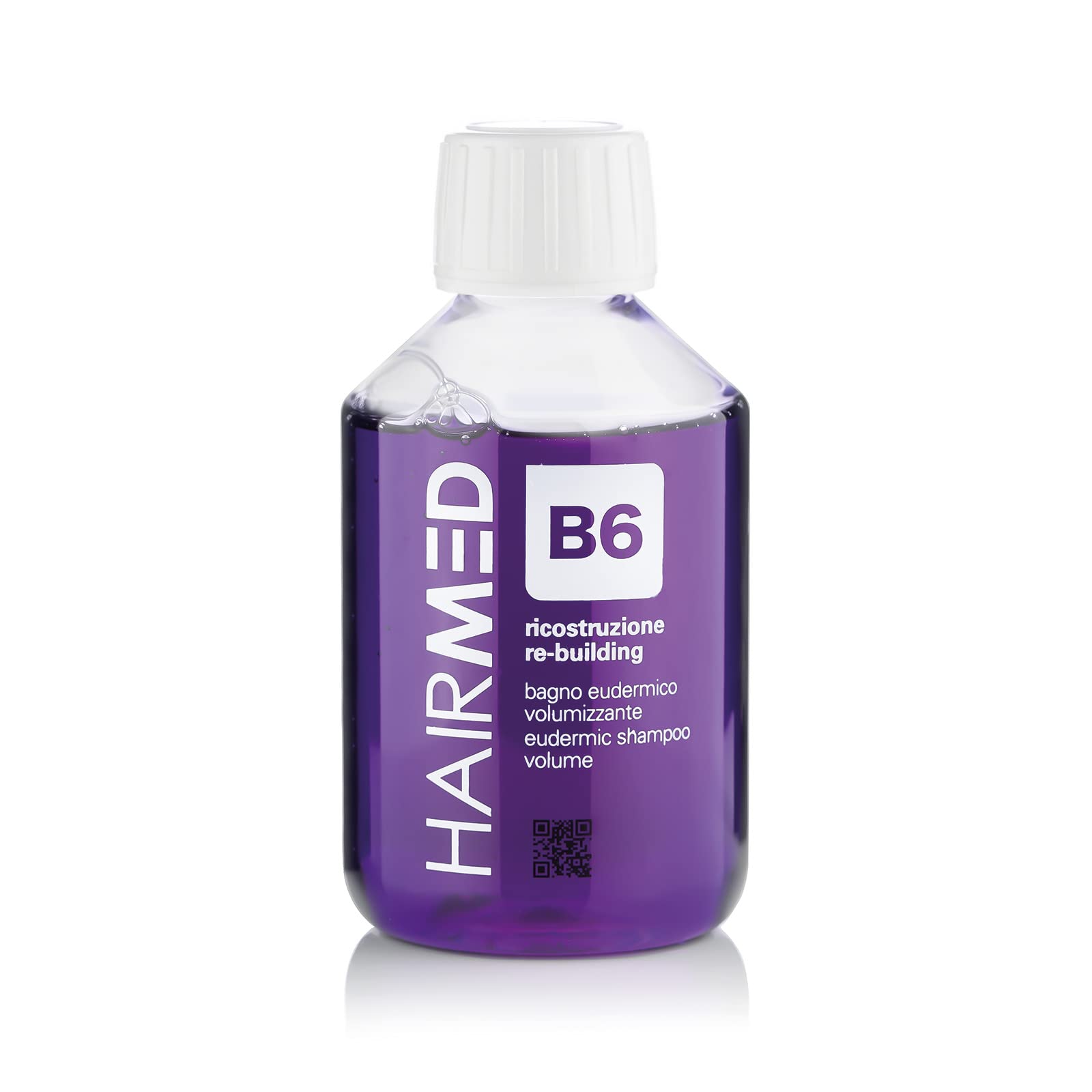 HAIRMED - B6 Volume Shampoo for Thin Hair - Restructuring Shampoo with Keratin - 200 ml