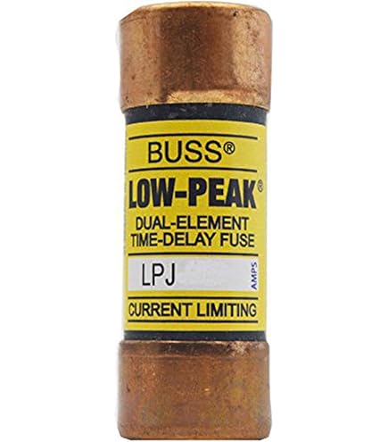 Bussmann 25 Amp Time Delay Fuse Buss Lp-cc-25 (10 Pack 12 Bussmann - Foto 12