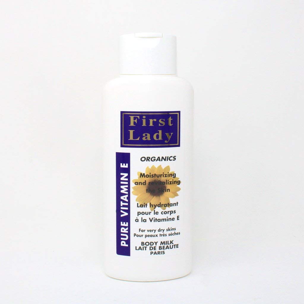 First Lady Vitamin E Body Milk 750ml - Moisturizing and Revitalizing