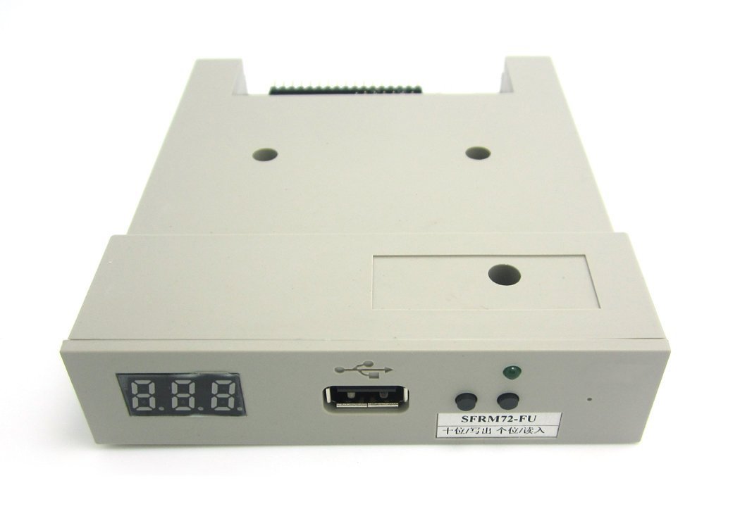 NAMVO SFRM72-FU – External Floppy Drive Emulator with USB, White