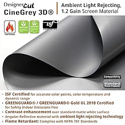 Elite Screens Designer Cut Series, 135-inch