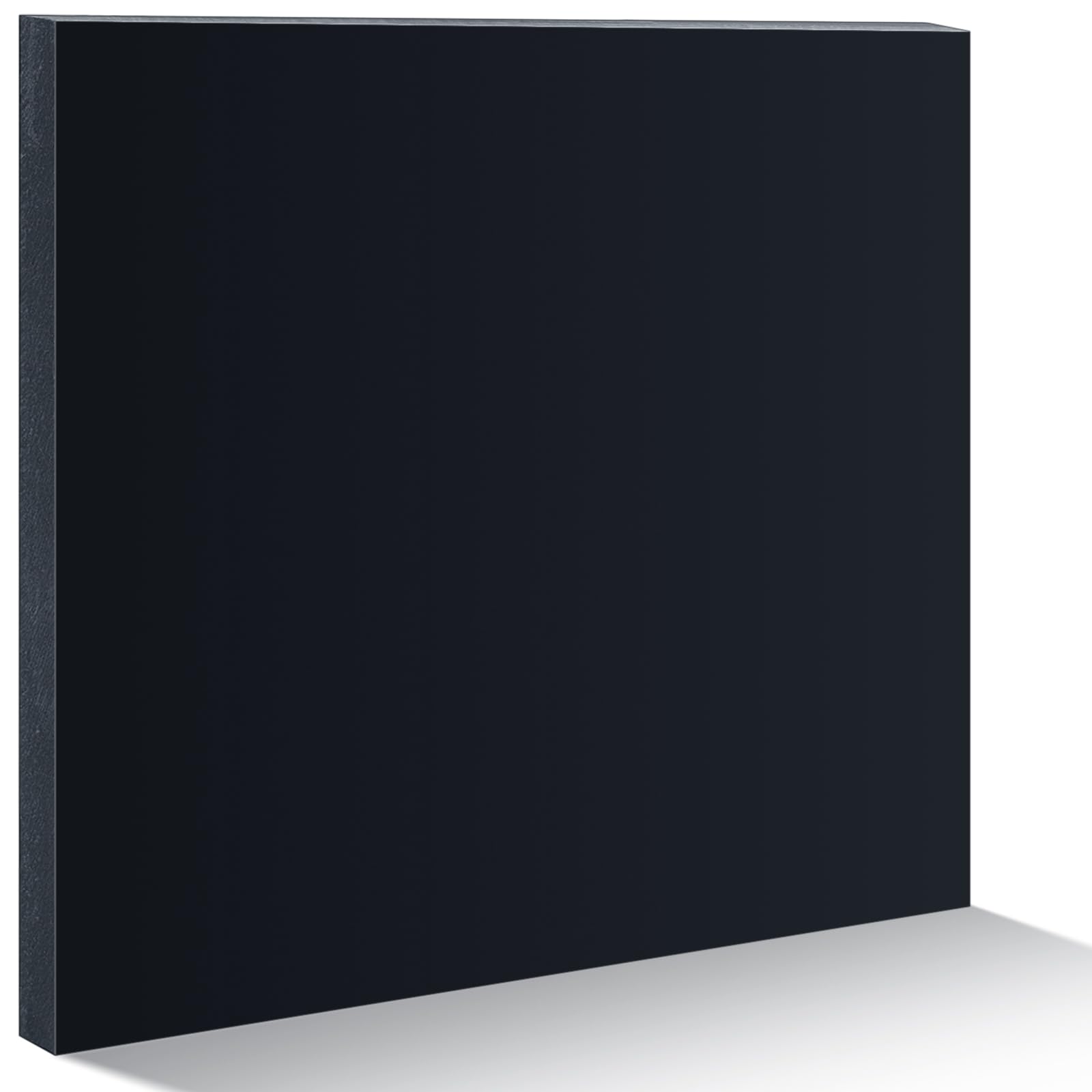Photo 1 of Wesiti Hdpe Plastic Sheets 3/4 Thick Hard Hdpe Polyethylene Sheet, High Density Polyethylene Board for Crafts Flat Panel DIY Materials for Home Decor Handcrafts (Black,12 x 12 Inch)