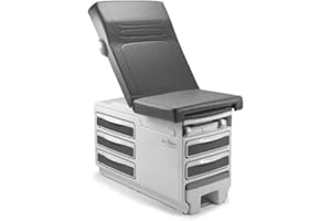 Midmark 204-012 Manual Exam Table with Stitched Upholstery Top