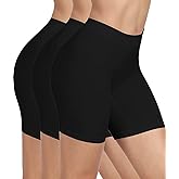 BESTENA Slip Shorts for Under Dresses Seamless Smooth Workout Yoga Bike Shorts for Women