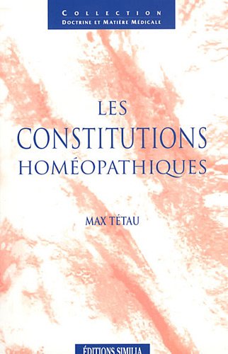 Les  constitutions homéopathiques
