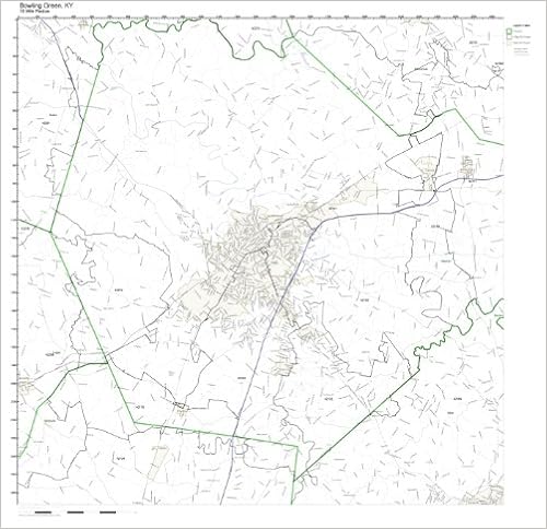 Bowling Green Ky Zip Code Map Bowling Green, Ky Zip Code Map Laminated: Amazon.com: Office Products